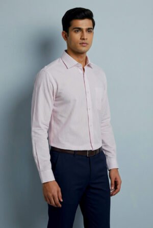 Men's Premium Crimson step Formal Shirt